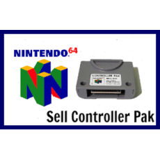 (Nintendo 64, N64):  Controller Pak